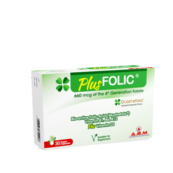 Plus Folic (Bioactive Folic Acid) 30Cap